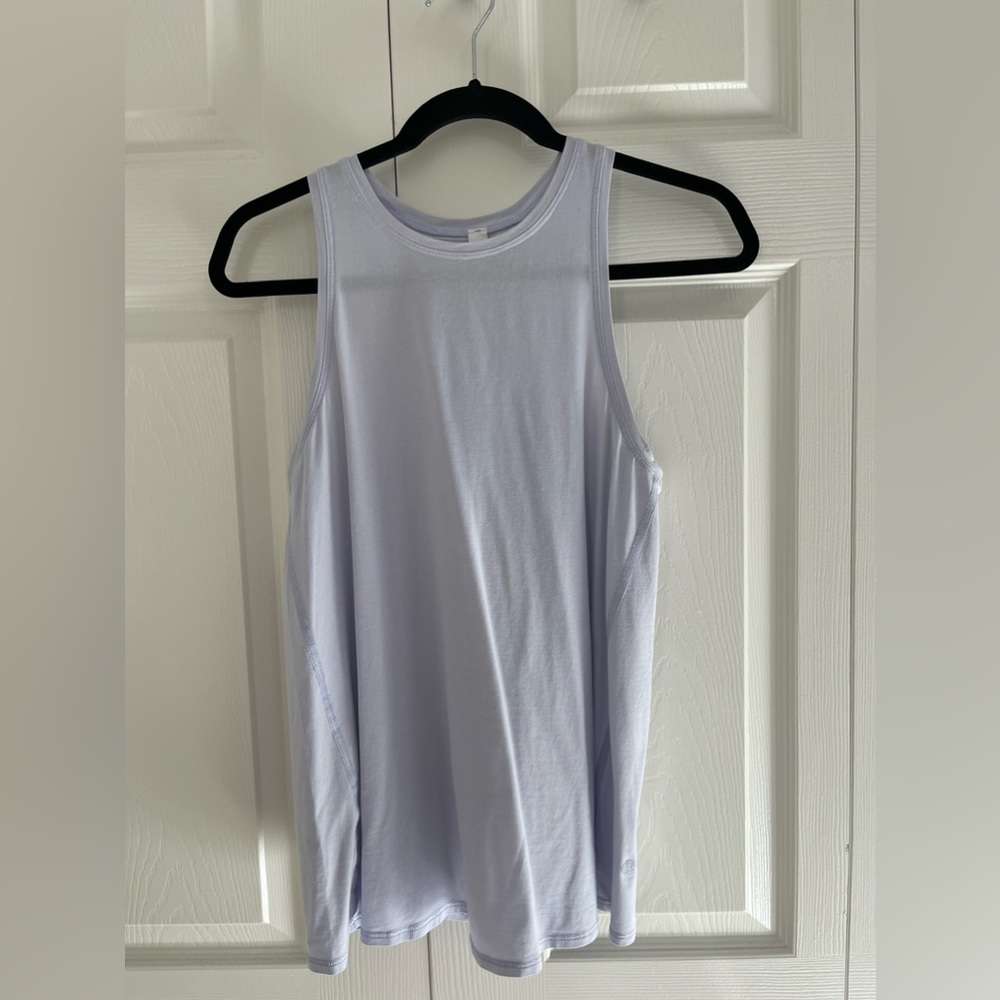 Women's Lululemon Open/Tie-Back Tank - Size 4, Lavender
